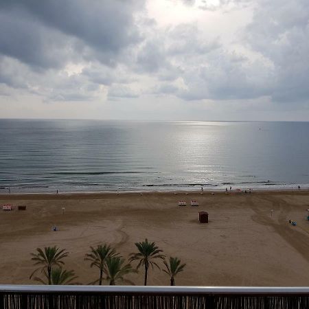 Apartamento de lujo en primera línea de la playa de Cullera con vistas al Castillo Exterior foto